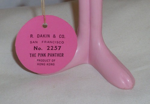 R. DAKIN THE PINK PANTHER VINYL 8" DOLL WITH TAG 1971 - Picture 4 of 4