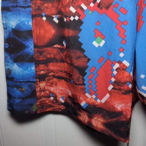 Men's Quiksilver x Julien David Multi Color 16" Boardshorts Rare 2015 - Size XL - Picture 3 of 16