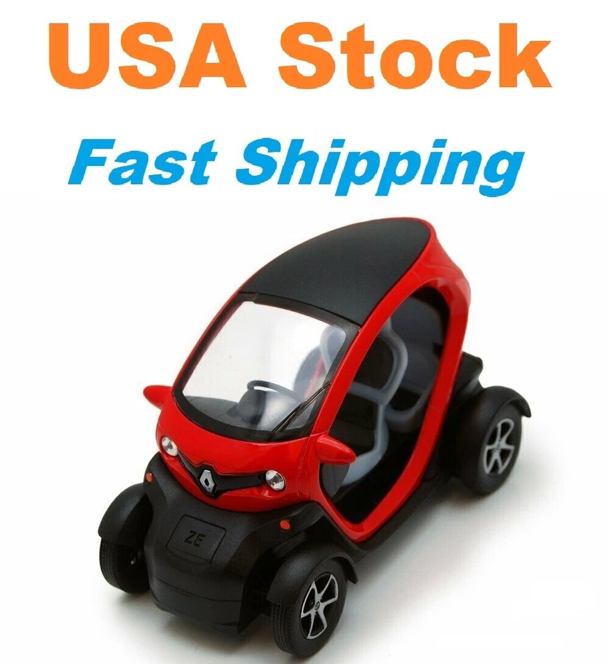 Renault Twizy, Diecast Model Toy Car, Kinsfun, 5'', 4 colors, 1:18 Scale - Image 2 of 4