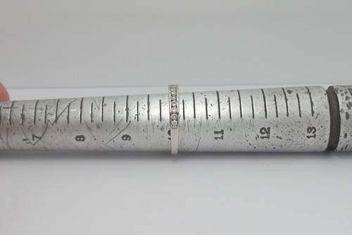 1/2CT Natural Round Diamond Anniversary Wedding Band Bridal Ring 10K White Gold - Picture 13 of 13