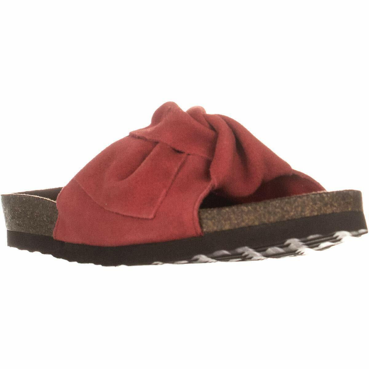 blanco Mountain Henley, Pantuflas Mujeres, Punta Abierta, Casual, Piel, Talla 38 blanco Mountain Henley, Pantuflas Mujeres, Punta Abierta, Casual, Piel, Talla 38