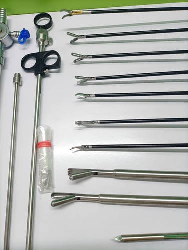 Laparoscopic Surgery Set 5mmx330mm Endoscopy Reusable Surgical Instruments -34pc - Picture 12 of 12