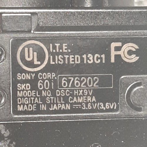 SONY Cyber-shot DSC-HX9V 16.2 MP Sony G Lens Digital Camera Battery SD Card - Picture 15 of 18