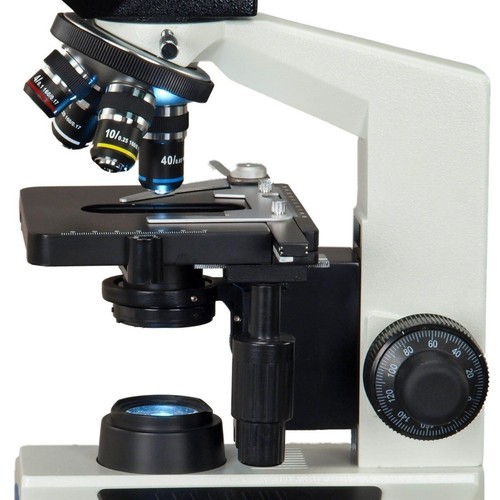 OMAX 40X-2500X Trinocular Biological Compound Microscope w Replaceable LED Light - Picture 7 of 8