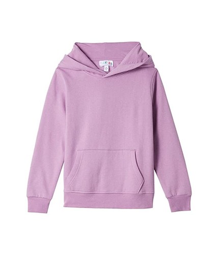 #4kids Essential Hoodie Little Kids XS Smoky Grape Cotton Blend Pullover JDM997 - Picture 7 of 8