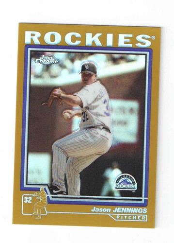 Topps 2004 cromo refractor dorado - termina tu conjunto - Imagen 216 de 251