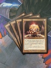Commander's Sphere x 4 | RETRO | 7% Off 2+ | Brother's War | NM | MTG