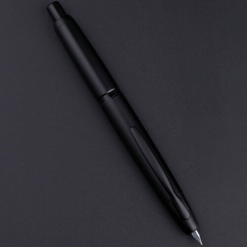 Pluma estilográfica de metal prensado MAJOHN A1 pluma extra fina de iridio punta de 0,38 mm pluma de escritura - Imagen 5 de 26