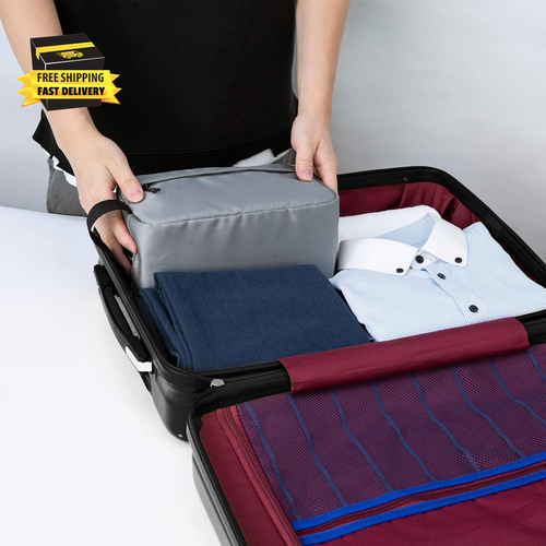 Travel Toiletry Bag for Men - Hanging Toiletries Bag Water Resistant Dopp Kit Tr - Picture 7 of 7