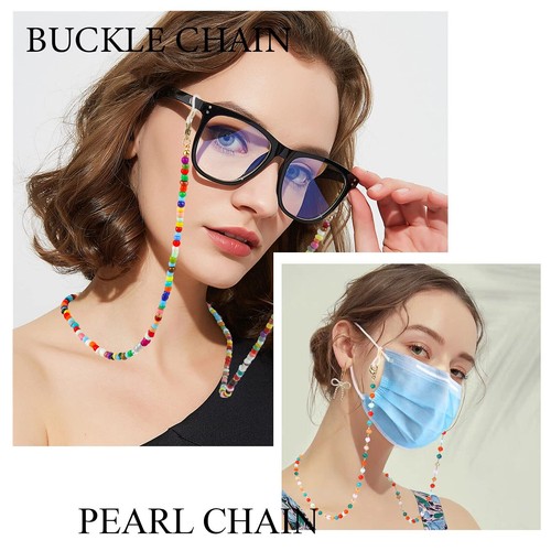 5 Pack Glasses Chain for Women Colorful Eyeglass Chains Crystal Beaded Sungla... - Picture 5 of 7