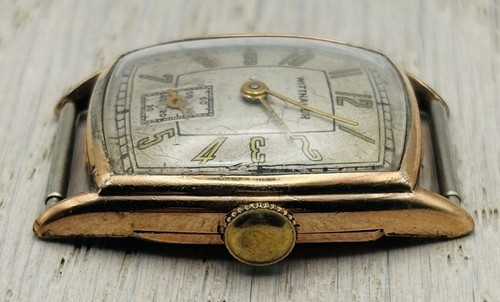 Vintage Wittnauer 10T Wrist Watch 15J For Parts & Repair - Picture 7 of 10