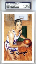 Bobby Wanzer Autographed 1992 Center Court Card Rochester Royals PSA 83811632