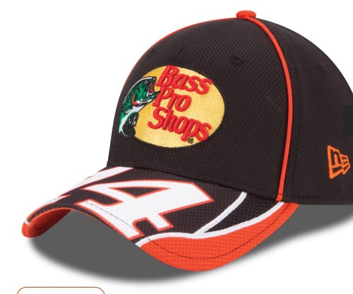 Bass Pro Shops Fish Hat Mens L-XL Tony Stewart Nascar Racing New Era #14 - Bild 2 von 10