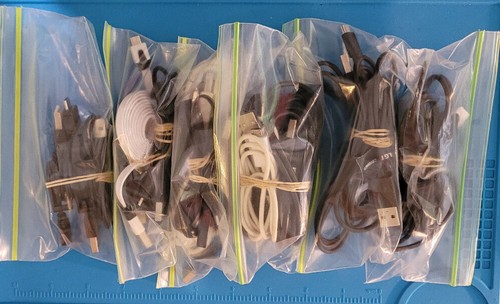 3 Pack Variety Assorted Length Micro USB Cables (Various Brands)