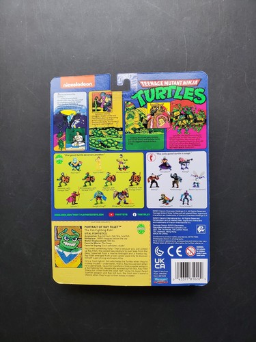 2023 Teenage Mutant Ninja Turtles Ray Fillet Retro Classic Figure Playmates - Picture 2 of 2