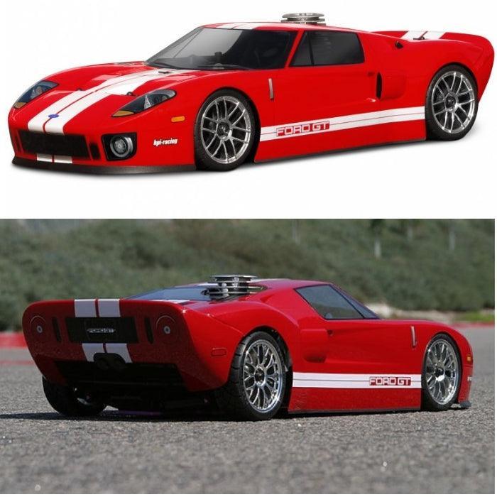 注目のブランド Clear GT Ford 2005 7495 Racing HPI Body Sprit 200mm/WB255mm ボディ