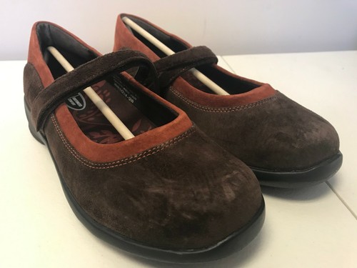 Womens Aetrex Julia Brown Mary Jane E366W - Picture 2 of 3