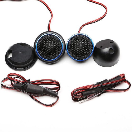 2x Universal Auto Stereo Lautsprecher Audio Kalottenhochtöner Super Power laut - Bild 2 von 9