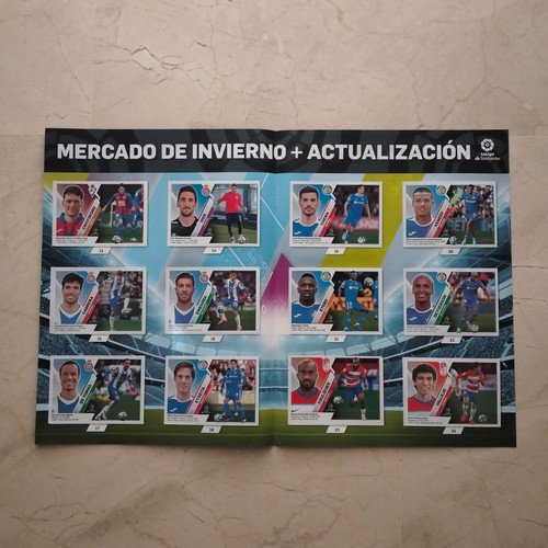 PANINI LIGA ESTE 2019-20 ALBUM + TODOS LOS CROMOS PEGADOS - Imagen 6 de 8