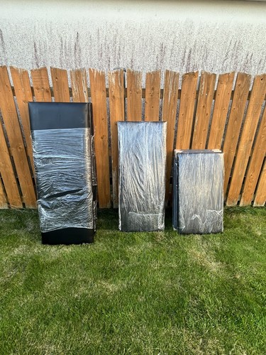 Various Sized Plain Faux Leather Headboards - Brown - Picture 1 of 4