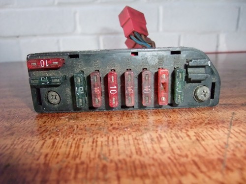 HONDA CBR1000F CBR 1000 F SC21 FUSE BOX AND FUSES 87-89 OEM - Picture 4 of 5