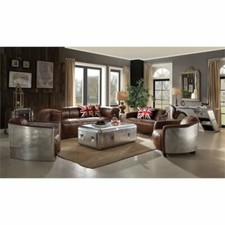 ACME Furniture Living Room Leather Sofas, Armchairs ACME Furniture Living Room Leather Sofas, Armchairs