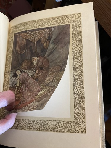1909 Edmund Dulac : Rubaiyat of Omar Khayyam : 20 Tipped-in Col Plts : Stunning - Picture 15 of 17