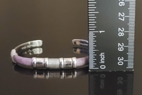 Erick's Sterling Silver Cuff Bracelet Taxco.925 - Picture 7 of 12