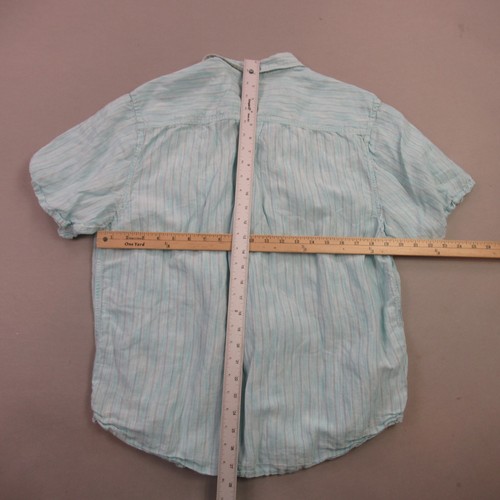 Tommy Bahama Shirt Mens Large Short Sleeve Button Front Lightweight Pocket - Picture 7 of 9