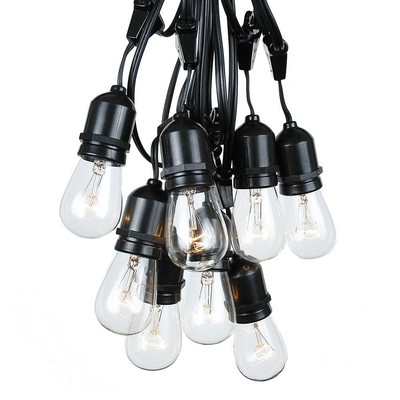 100 Foot S14 Suspended Edison Outdoor Market Patio String Lights