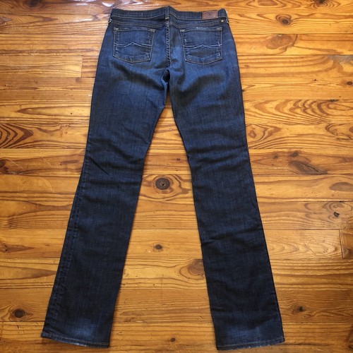 Jeans da donna blu Lucky Brand ZOE gamba dritta lavaggio medio taglia 10/30 - Foto 7 di 11