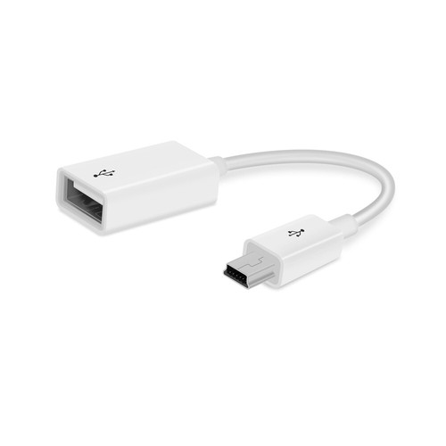 Mini Usb Male To Usb Female Otg Adapter Data Car Cable 2.0 Port 5 Pin - 第 1/4 張圖片