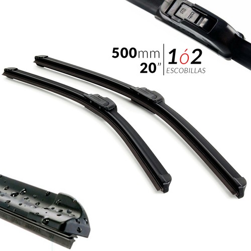 2X LIMPIAPARABRISAS ESCOBILLA UNIVERSAL FLEXIBLE COCHE MEDIDAS WIPER WASHER CAR - Imagen 15 de 23