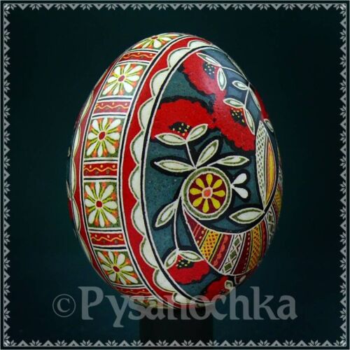 Real Ukrainian Pysanky Chicken Pysanka High Quality byRoman Easter Egg Hand made