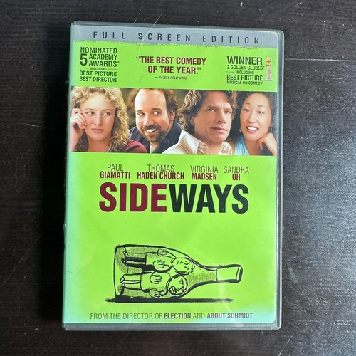 Sideways (Full Screen Edition) DVD - Picture 1 of 3