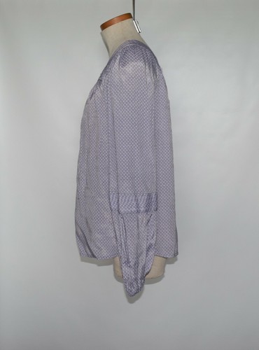 LC LAUREN CONRAD Viskose Mischung Langarm Damen Square Neck Tunika Bluse Gr. M Neu mit Etikett - Bild 8 von 9