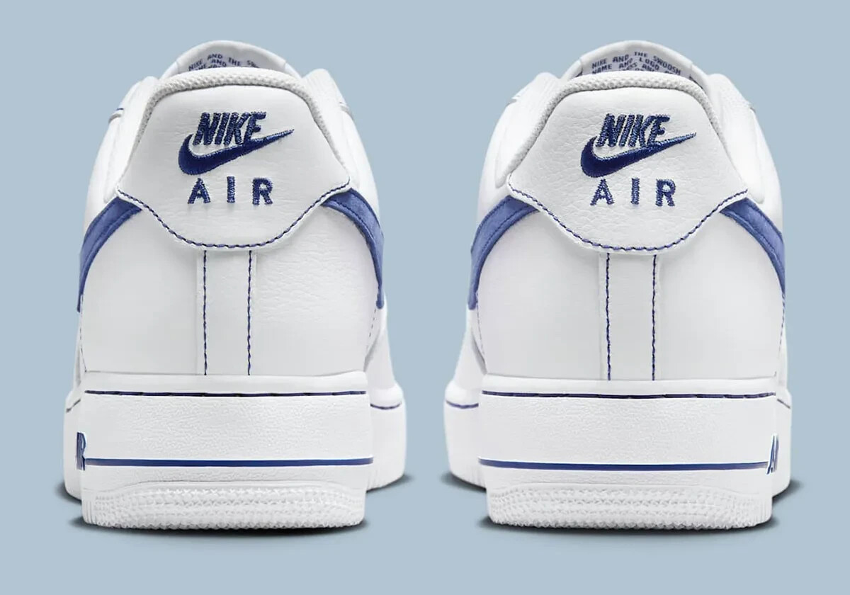 HQ2037 100 Nike Air Force 1 Low '07 LV8 White Deep Royal