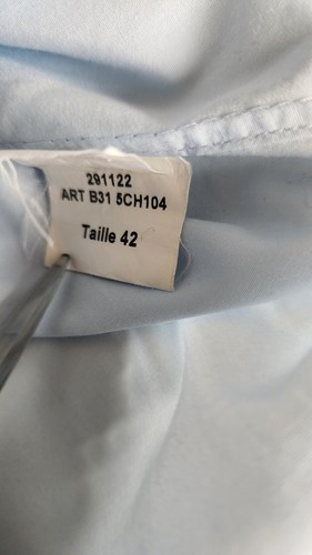 Kenzo Paris Mens Blue Dress Shirt Size 16.5 / 42 - Picture 7 of 8