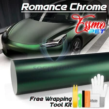 ESSMO PET Romance Chrome Venom Green Auto Car Vehicle Vinyl Wrap Decal Sticker