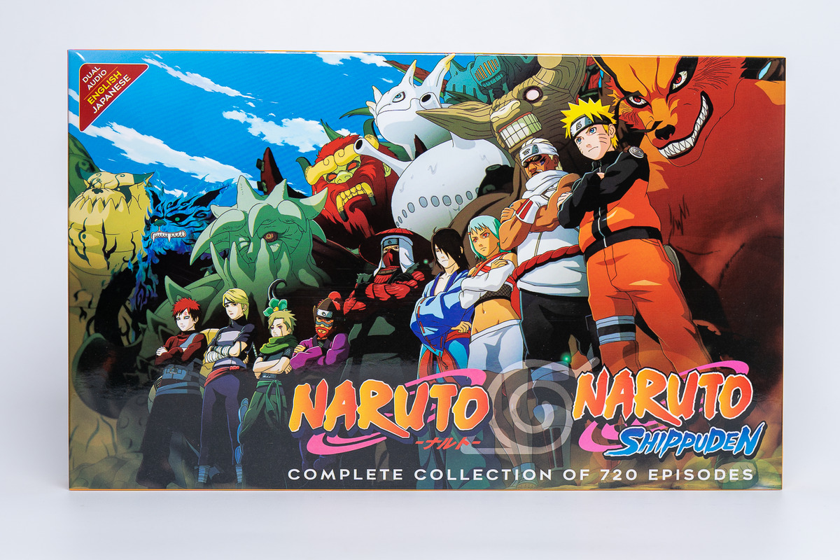 Naruto & Naruto Shippuden Complete Anime Series (Episodes 1-720 + 12 Movies)