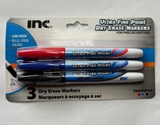 Fine point dry erase marker set
