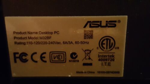 Asus Desktop Computer. AMD A10 3.7GHz, 8GB Ram, Windows 10. 1Tb HD Rarely used - Picture 7 of 10