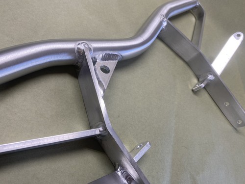 Suzuki ltr 450 performance wide grab bar raw aluminum - Picture 2 of 6