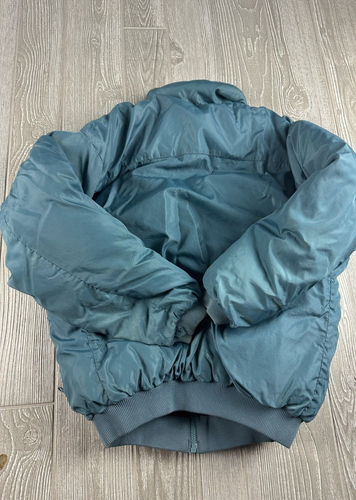 Columbia Jacke Burgund/Blau Wendemantel Herren Größe Small Daunen isoliert - Bild 8 von 10