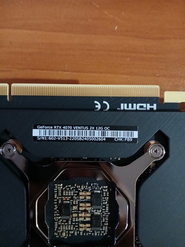 MSI Nvidia GeForce RTX 4070 12GB Graphics Card GPU PC - Picture 8 of 9