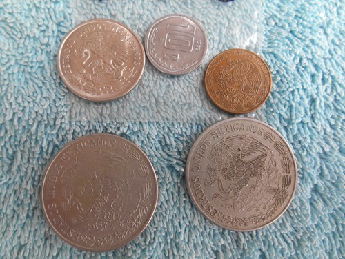 COLECCIÓN DE 7 MONEDAS VINTAGE DEL MUNDO CENTRO Y SUDAMÉRICA - Imagen 7 de 18