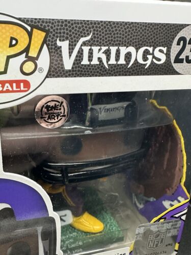 Funko Pop! Esclusiva NFL Vikings Justin Jefferson Fanatics #234 Tone Rodriguez - Foto 4 di 8