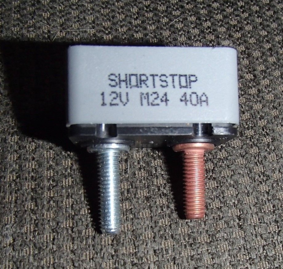 SHORT STOP 24VDC D38 50A Circuit Breaker – RV Camper Boat Motorhome