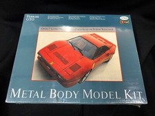 Testors Burago FERRARI GTO 1:24 Scale Metal Diecast Body Model Kit NEW