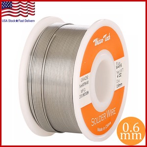 60-40-Tin-Lead-Rosin-Core-Solder-Wire-Soldering-Sn60-Pb40-Flux-023-034-0-6mm-4oz